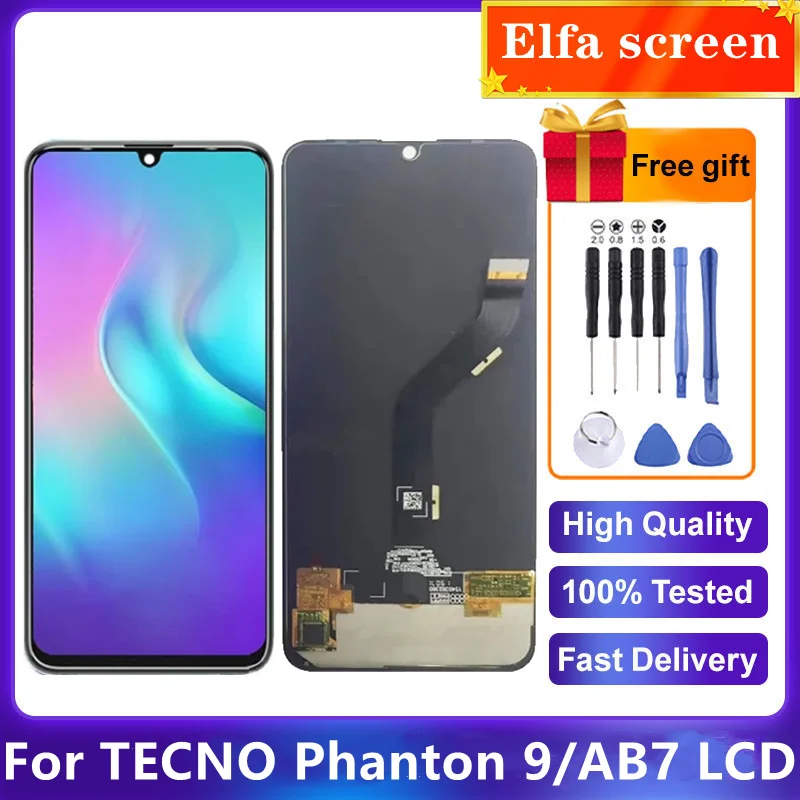 Tecno Phantom 9 AB7 LCD  AMOLED  LCD ȭ  Ÿ ü 